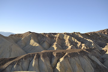 Image showing Death Valley at sunset