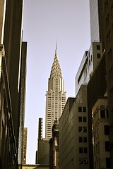 Image showing Chrysler building from 5th avenue