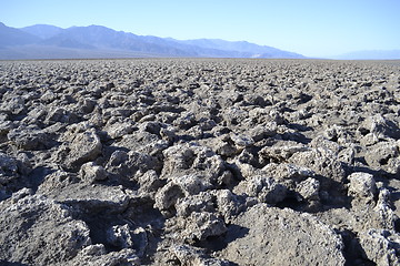 Image showing Devil\'s golf court in Death Valley