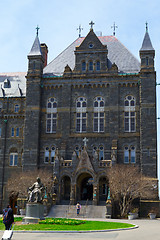 Image showing Entrance to Georgetown University