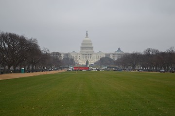 Image showing Capitolium before a storm