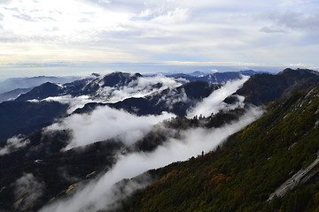 Image showing Overlooking Sierra Nevada