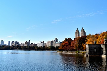 Image showing Autumn afternoon in Central Park