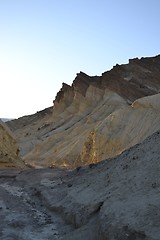 Image showing Night coming to death valley