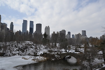 Image showing Upper West side and Central Park