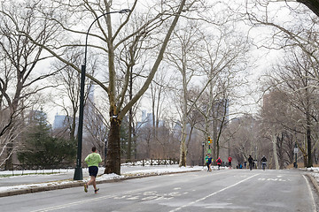 Image showing Sport in Central Park