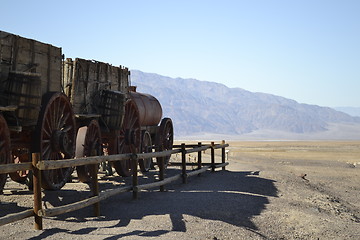 Image showing Train in the Death Valley