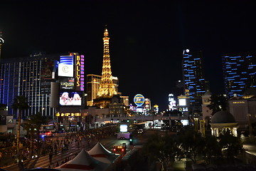 Image showing Las Vegas Eiffel tower
