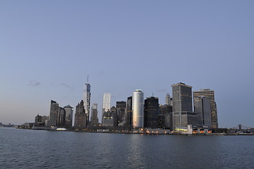Image showing Manhattan from Staten Island