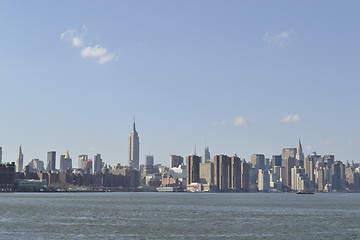 Image showing Manhattan from Brooklyn