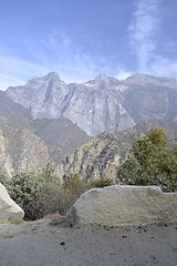 Image showing Climbing the Sierra Nevada