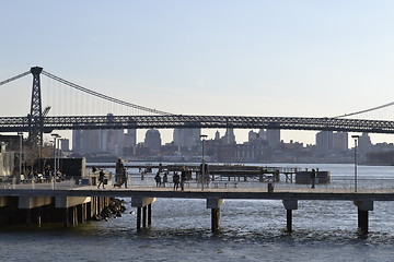 Image showing Williamsburg bridge