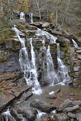 Image showing Waterfall on the rocks