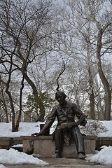 Image showing Hans Christian Andersen statue in Central Park
