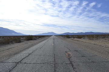 Image showing Road to nowhere