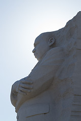 Image showing  Martin Luther King covering the sun