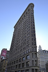 Image showing Flatiron building on the dark