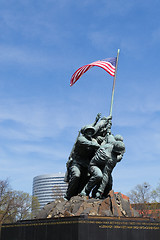 Image showing Marine Corps War Memorial in DC