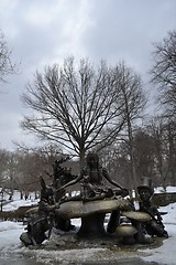 Image showing Alice in a winter Central Park