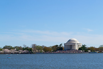 Image showing Thomas Jefferson Memorial by the water