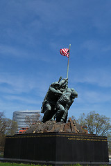 Image showing Marine Corps War Memorial in Washington