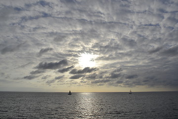 Image showing Sailing the Pacific