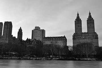 Image showing San Remo apartments in winter