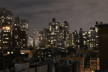 Image showing Upper East Side from a terrace