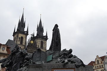 Image showing Church of our lady before Tyn