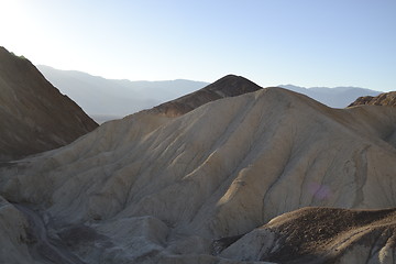 Image showing Sunset in death valley