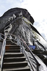 Image showing Stairs to the sky