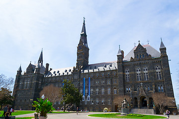 Image showing Georgetown University main building