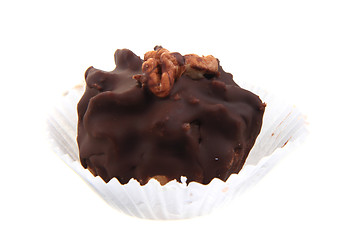 Image showing chocolate desert isolated