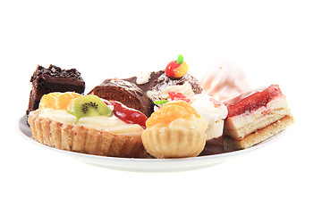 Image showing sweet color desserts