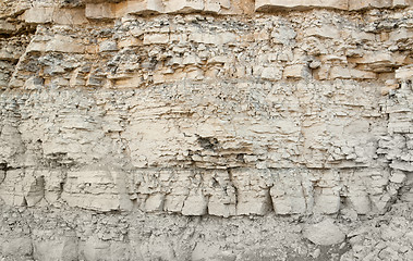 Image showing layered rock face