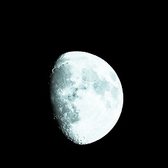 Image showing Gibbous moon