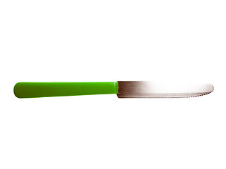 Image showing Retro look Knife isolated