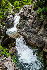 Image showing Waterfall in Olympus Mountains, Greece