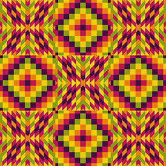 Image showing Seamless pattern. Mosaic. 