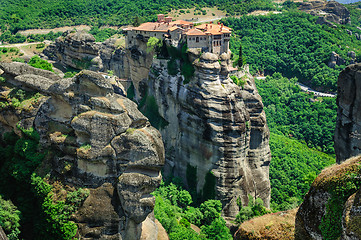 Image showing The holly monastery of Varlaam, Meteora, Greece