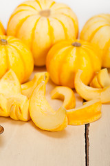 Image showing fresh yellow pumpkin