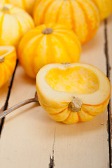 Image showing fresh yellow pumpkin