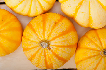 Image showing fresh yellow pumpkin