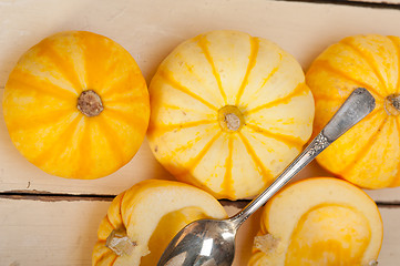 Image showing fresh yellow pumpkin