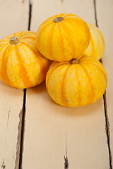 Image showing fresh yellow pumpkin