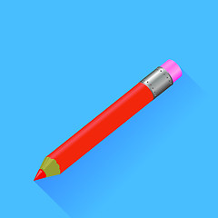 Image showing Red Pencil