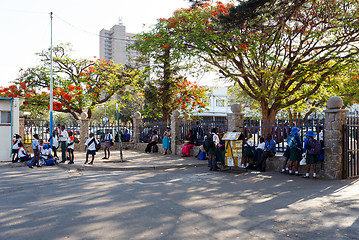 Image showing Street in Bulawayo Zimbabwe