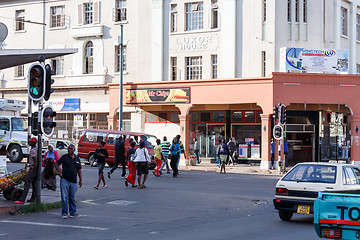 Image showing Street in Bulawayo Zimbabwe