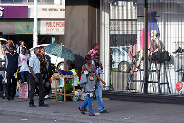 Image showing Street in Bulawayo Zimbabwe