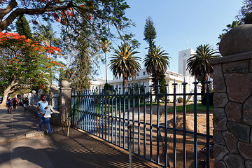 Image showing Street in Bulawayo Zimbabwe